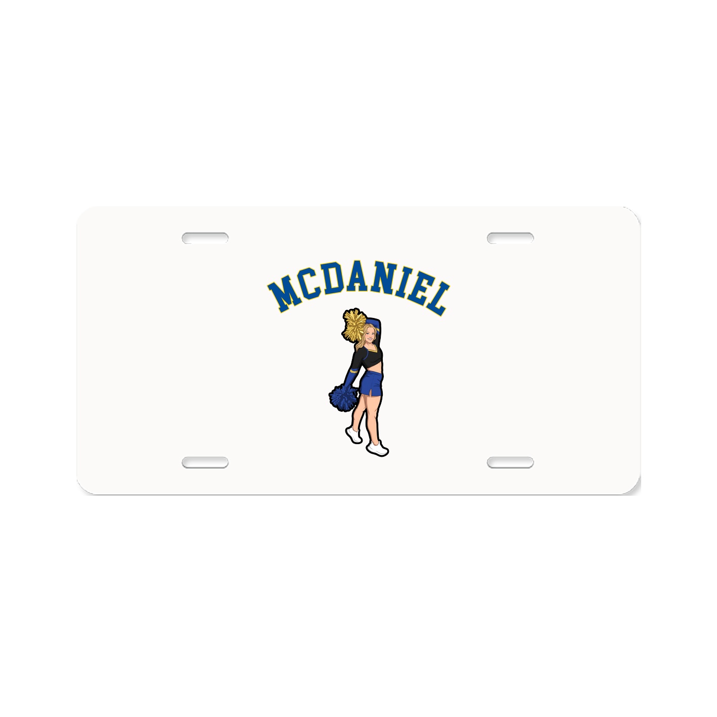License Plate — Shirsey Arch in Classic