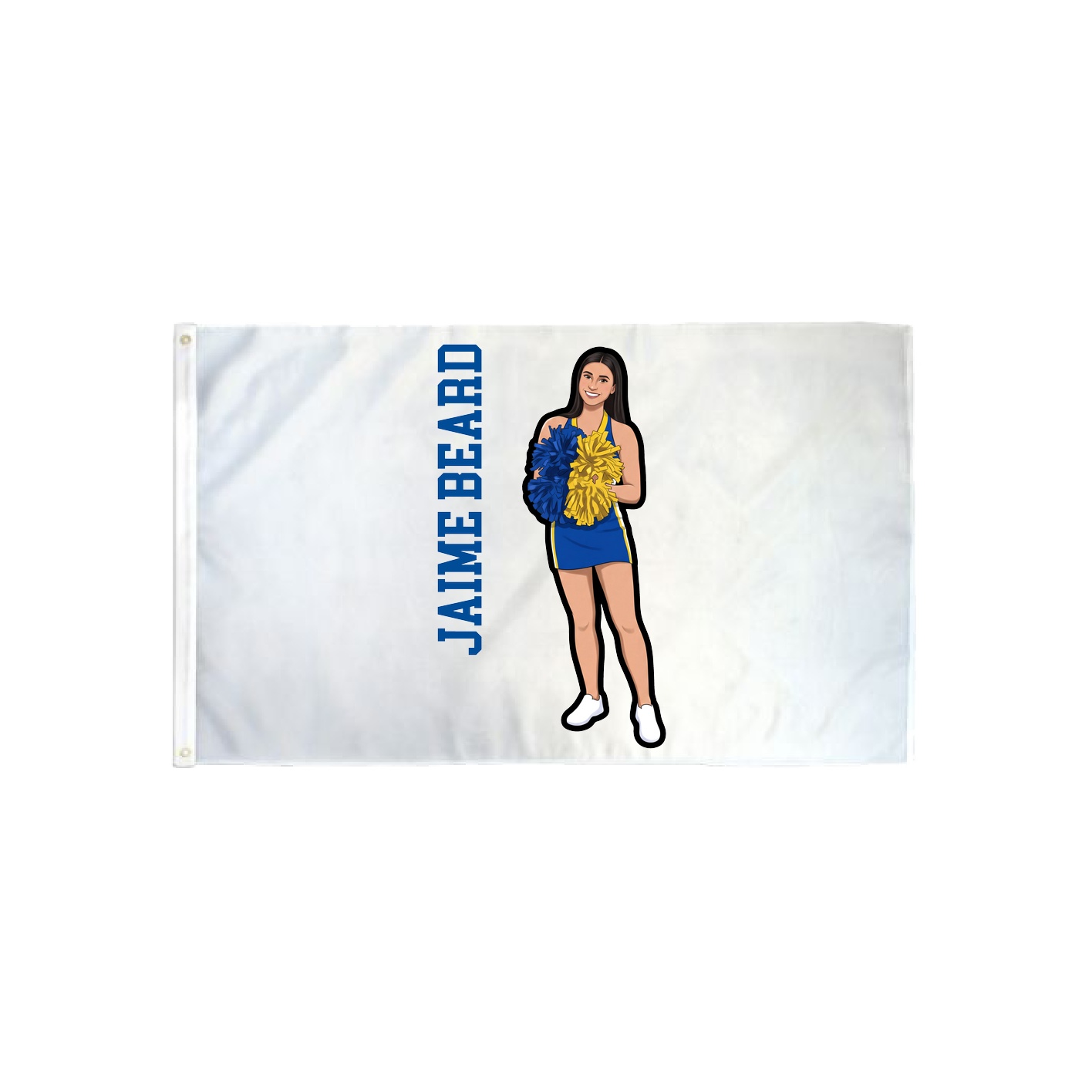 3x5 Flag — Name Vertical in Classic