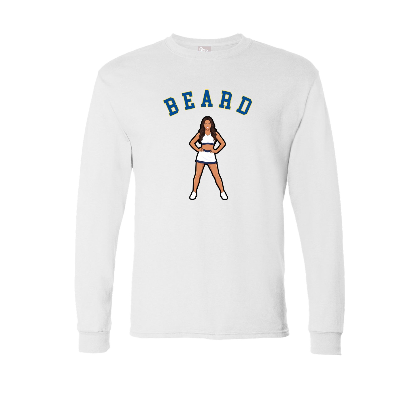 Long Sleeve Tee — Shirsey Arch in White