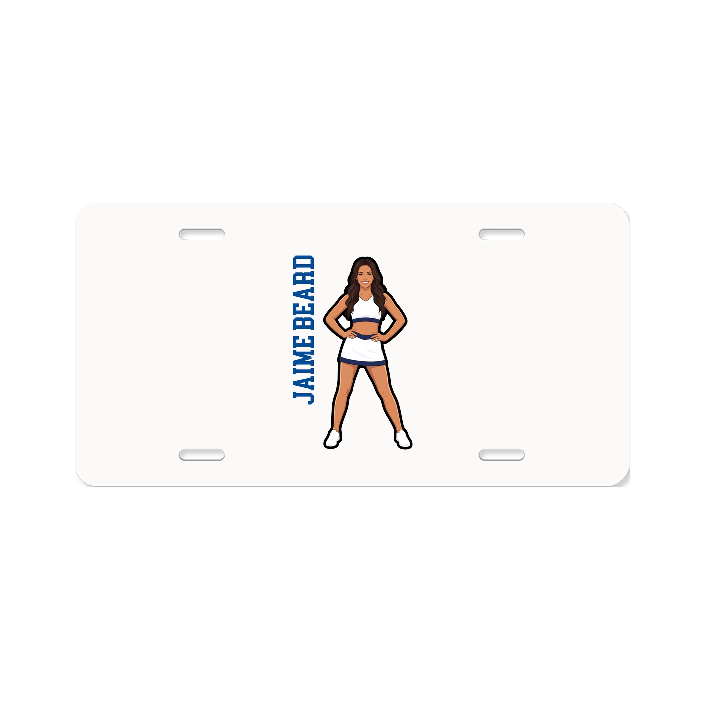 Aluminum License Plate