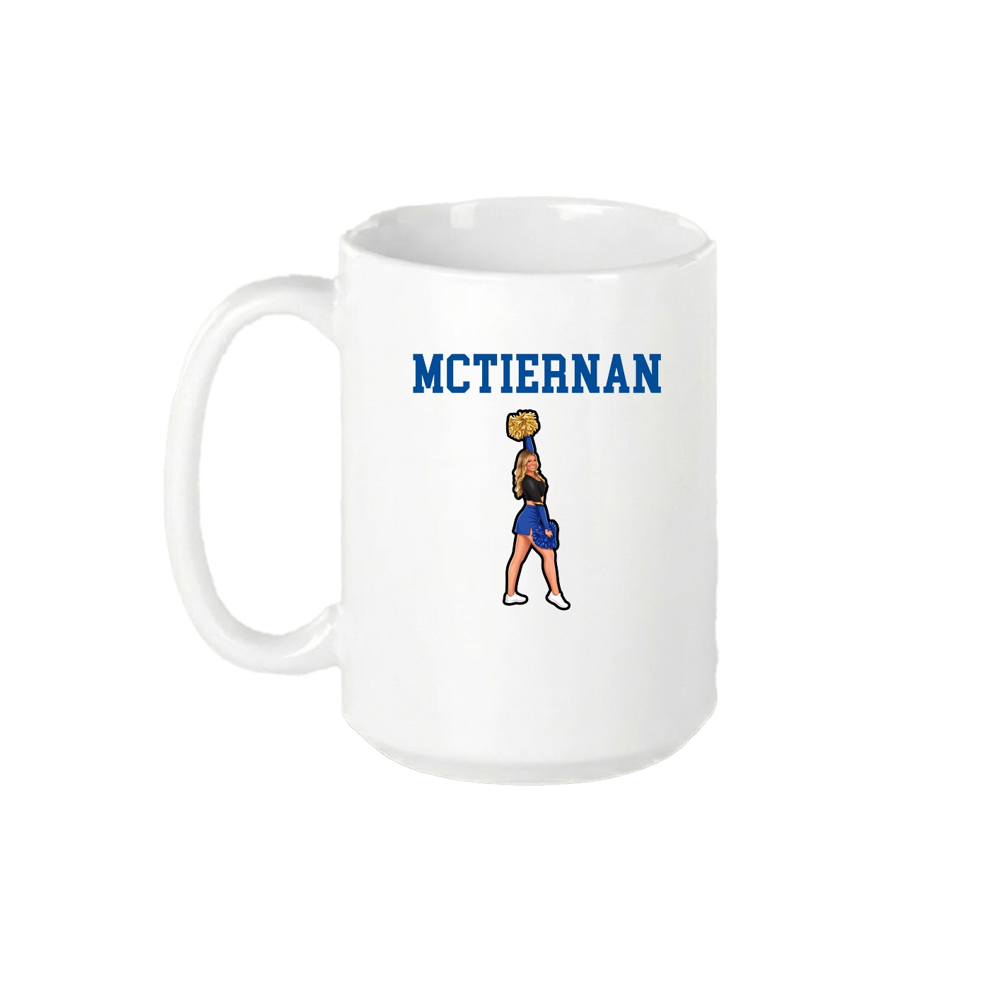 15oz Coffee Mug — Shirsey in White