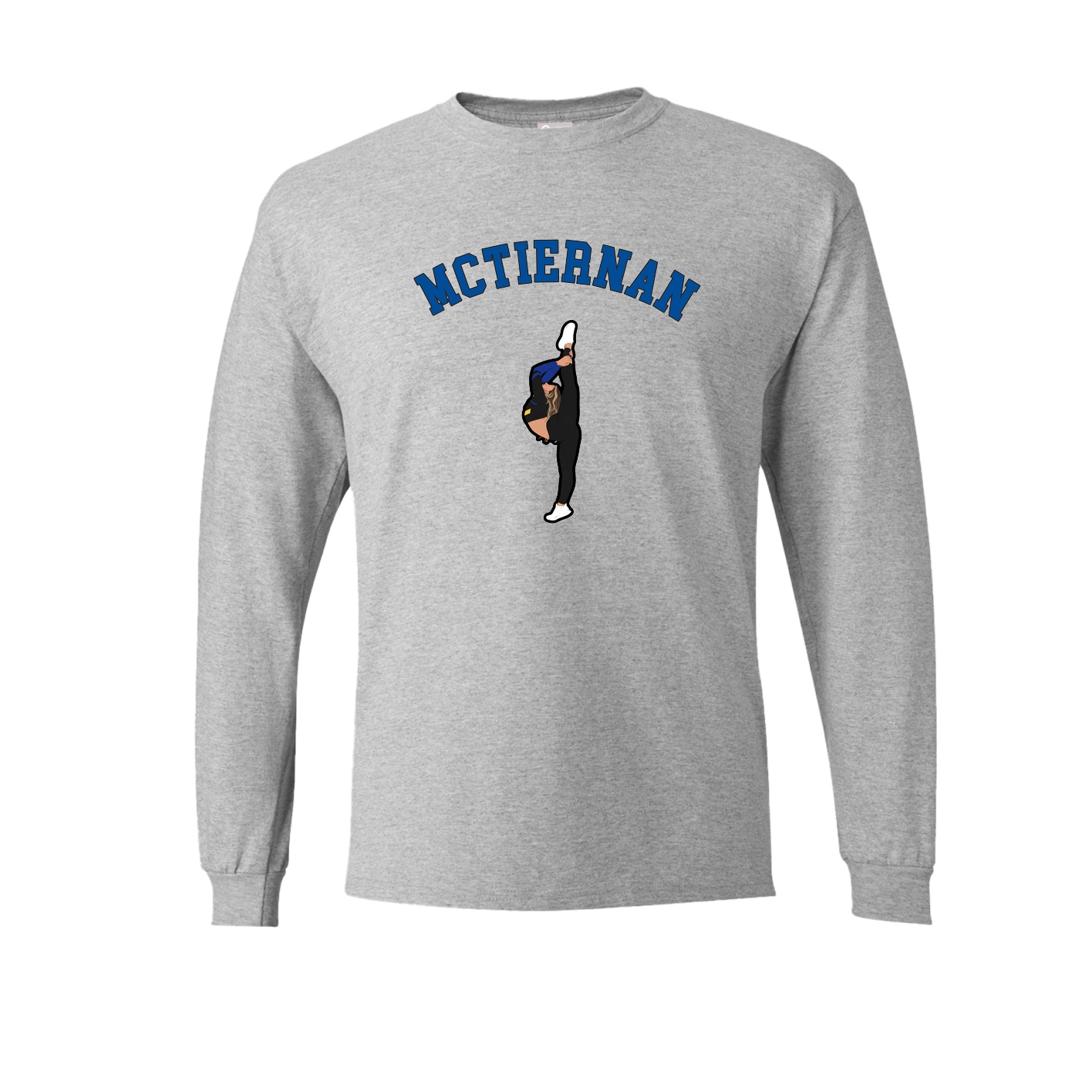 Long Sleeve Tee — Shirsey Arch in Grey
