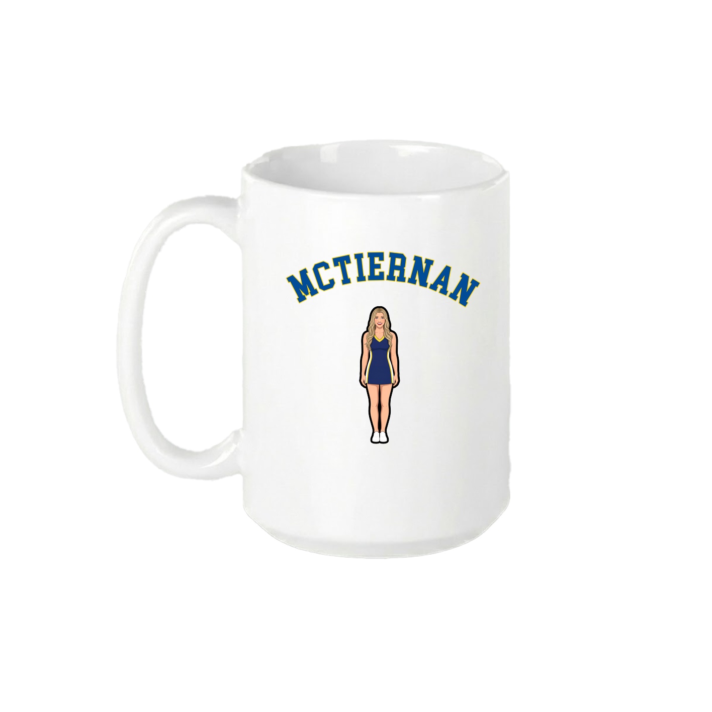 15oz Coffee Mug — Shirsey Arch in White