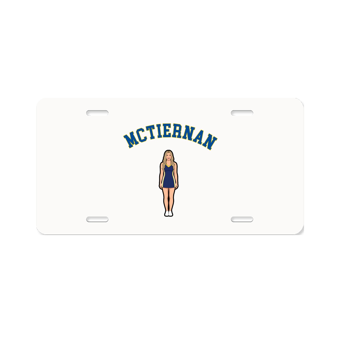 License Plate — Shirsey Arch in Classic