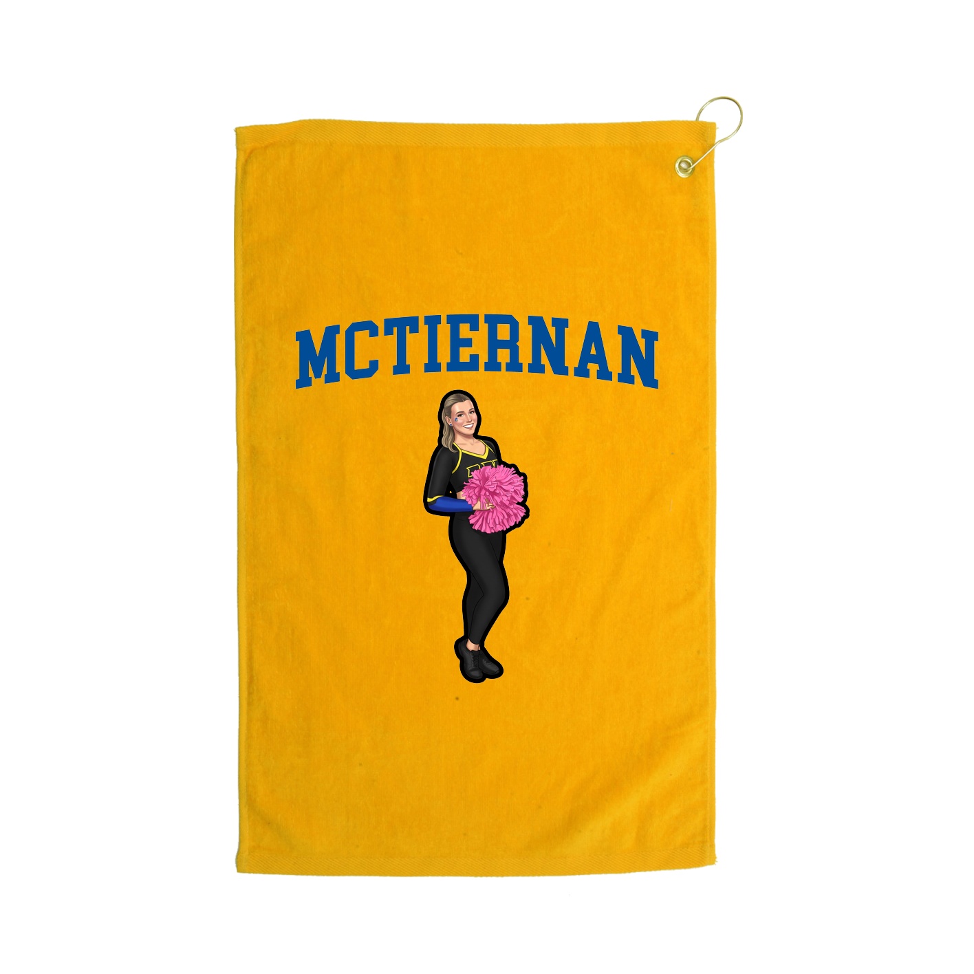 Golf Towel — Shirsey in Gold