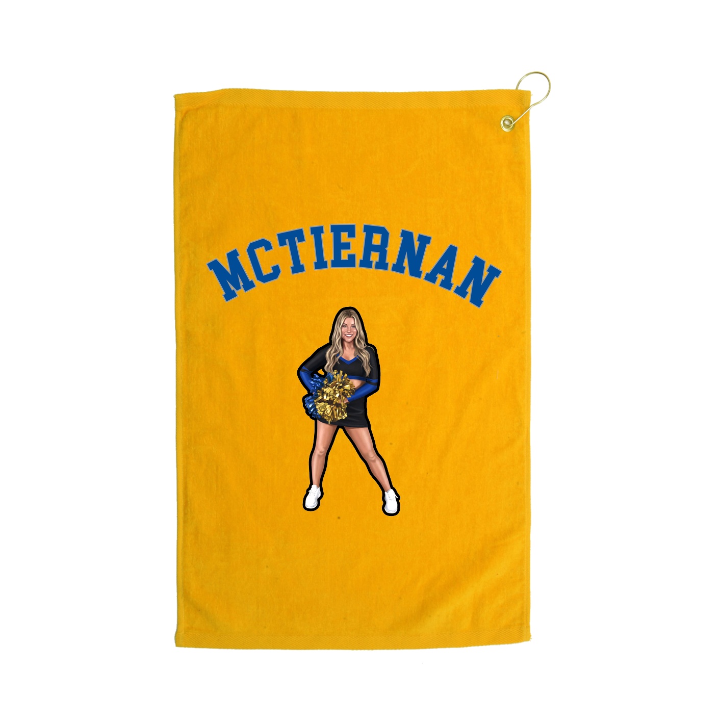 Golf Towel — Shirsey Arch in Gold