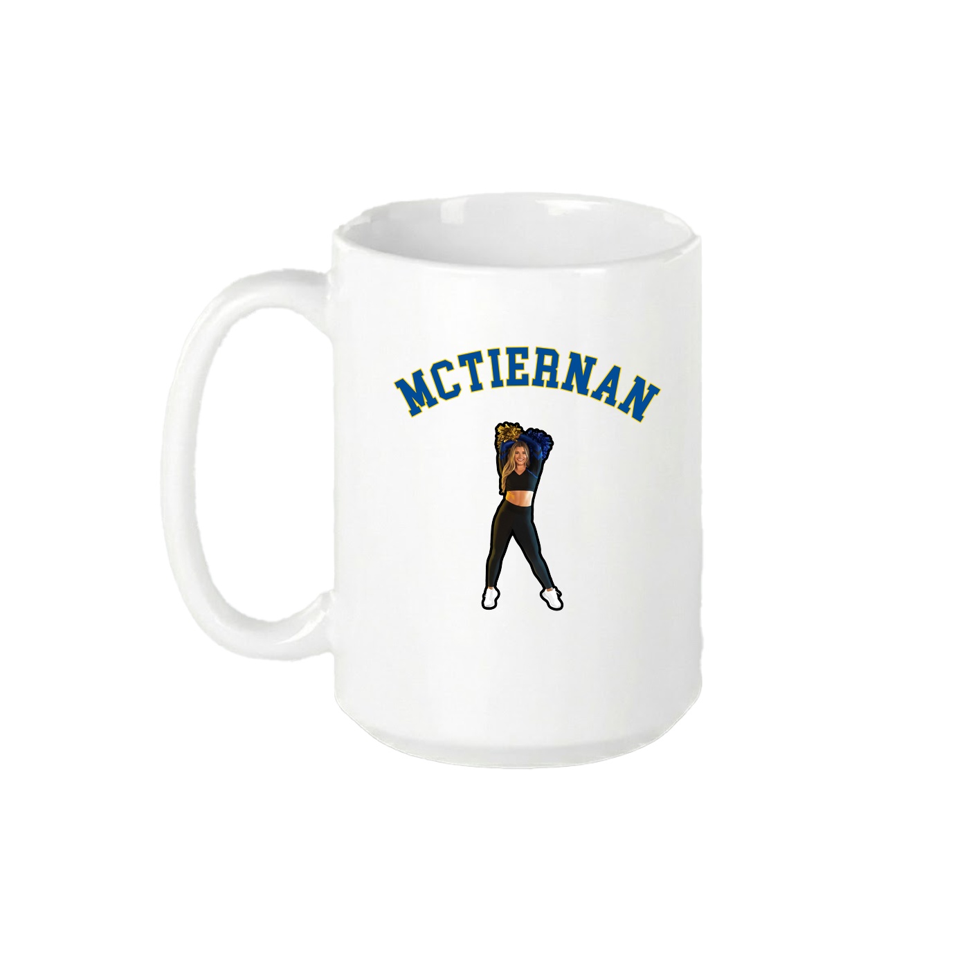 15oz Coffee Mug — Shirsey Arch in White