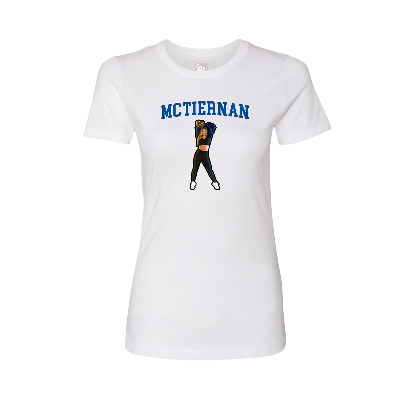 Fitted Women's Tee — Shirsey in White