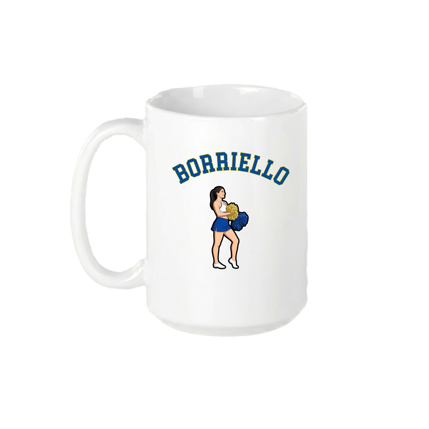 15oz Coffee Mug — Shirsey Arch in White
