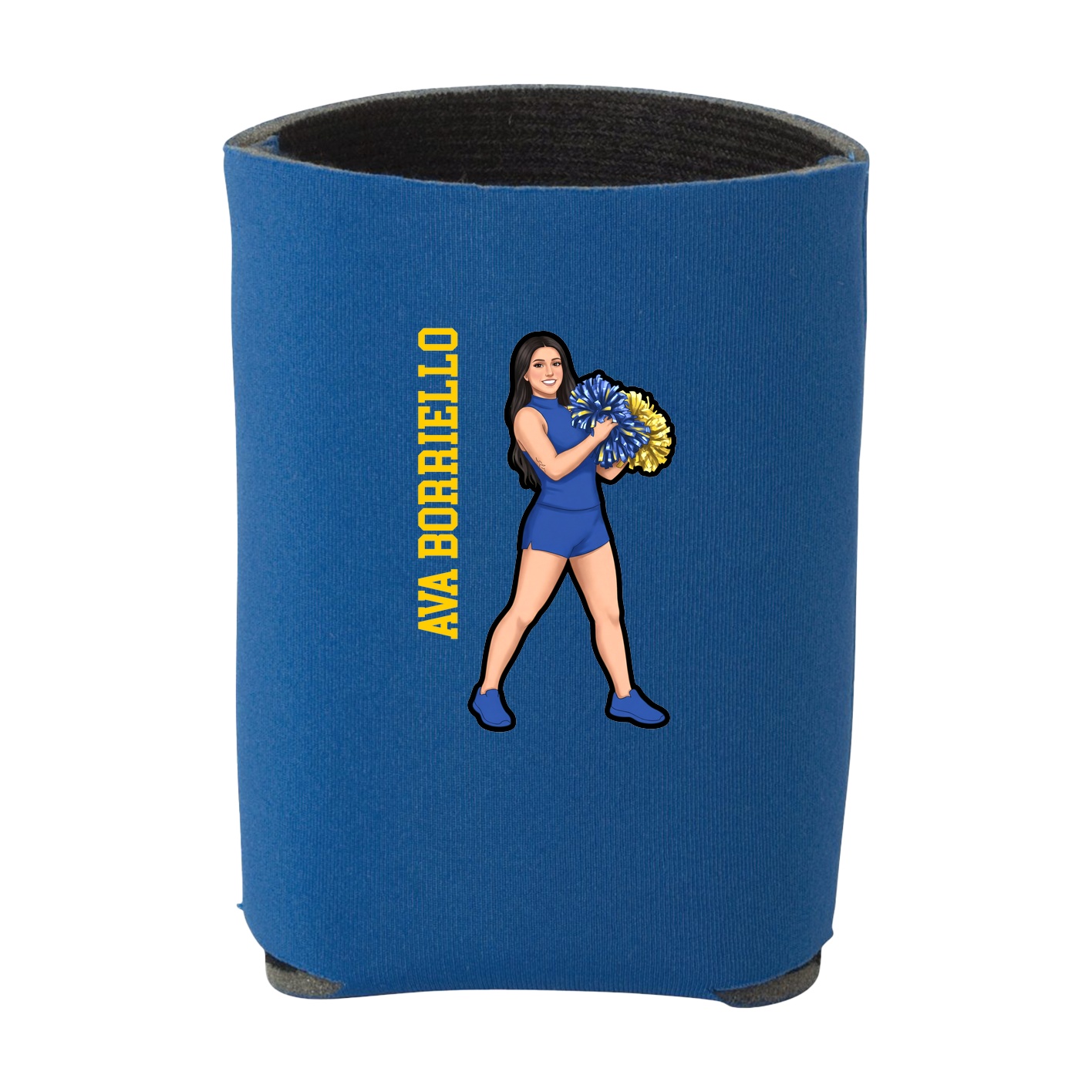 Can Holder — Name Vertical in Royal