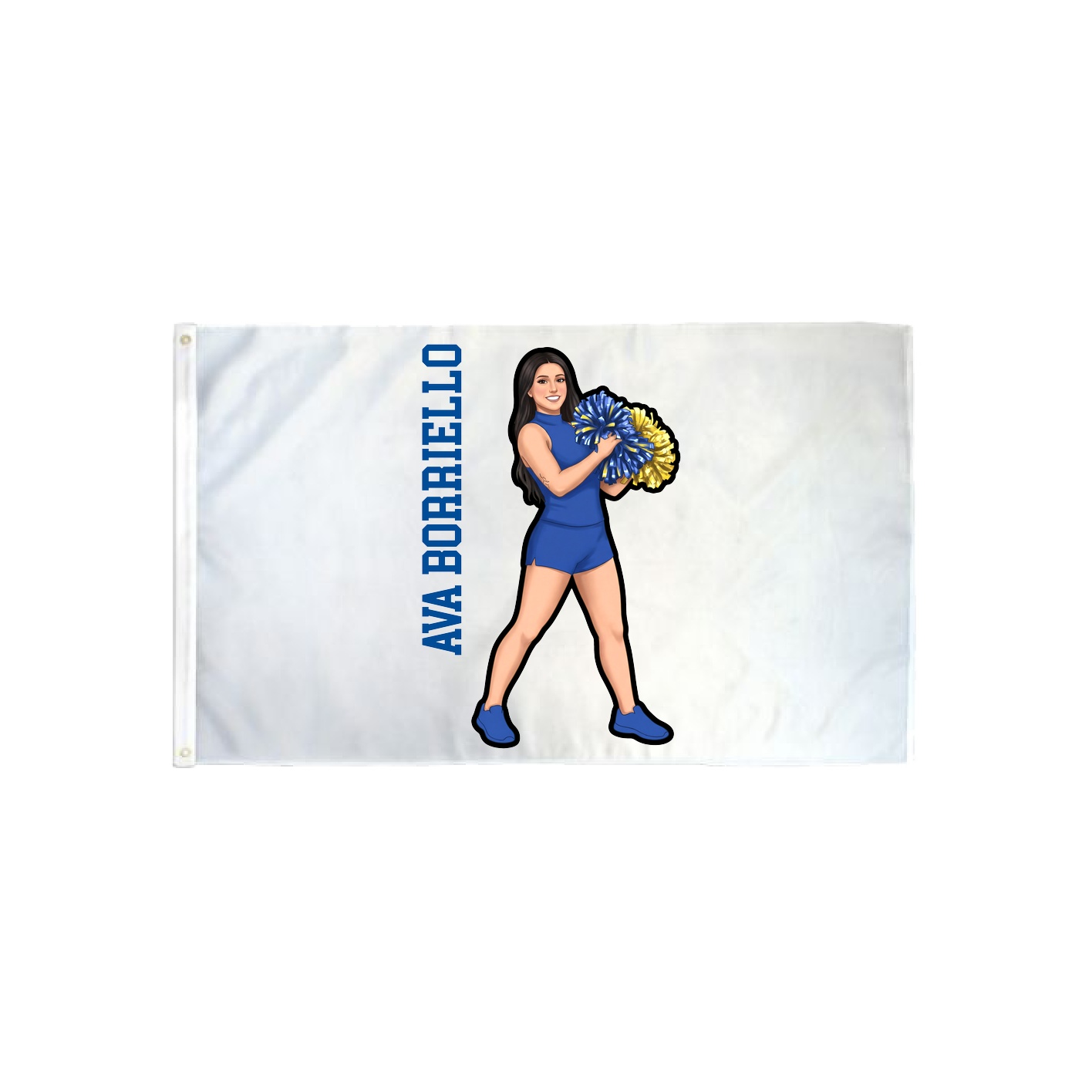 3x5 Flag — Name Vertical in Classic