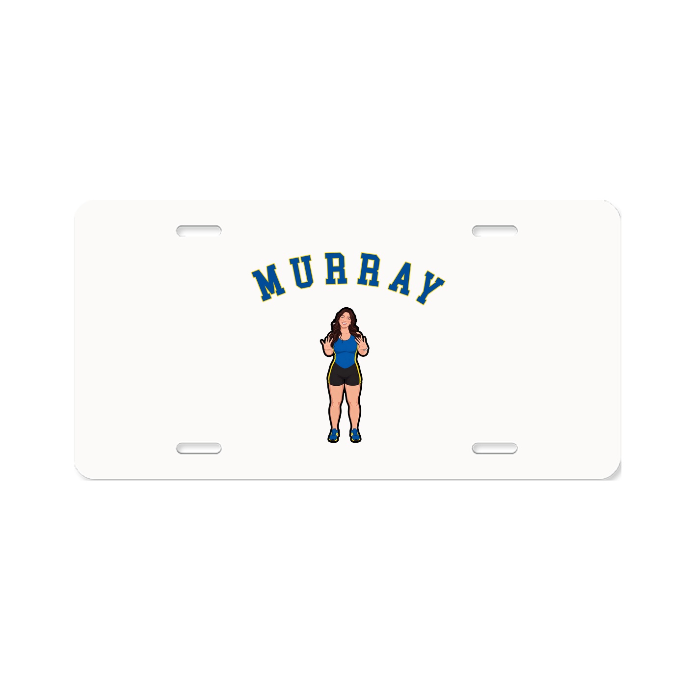 License Plate — Shirsey Arch in Classic