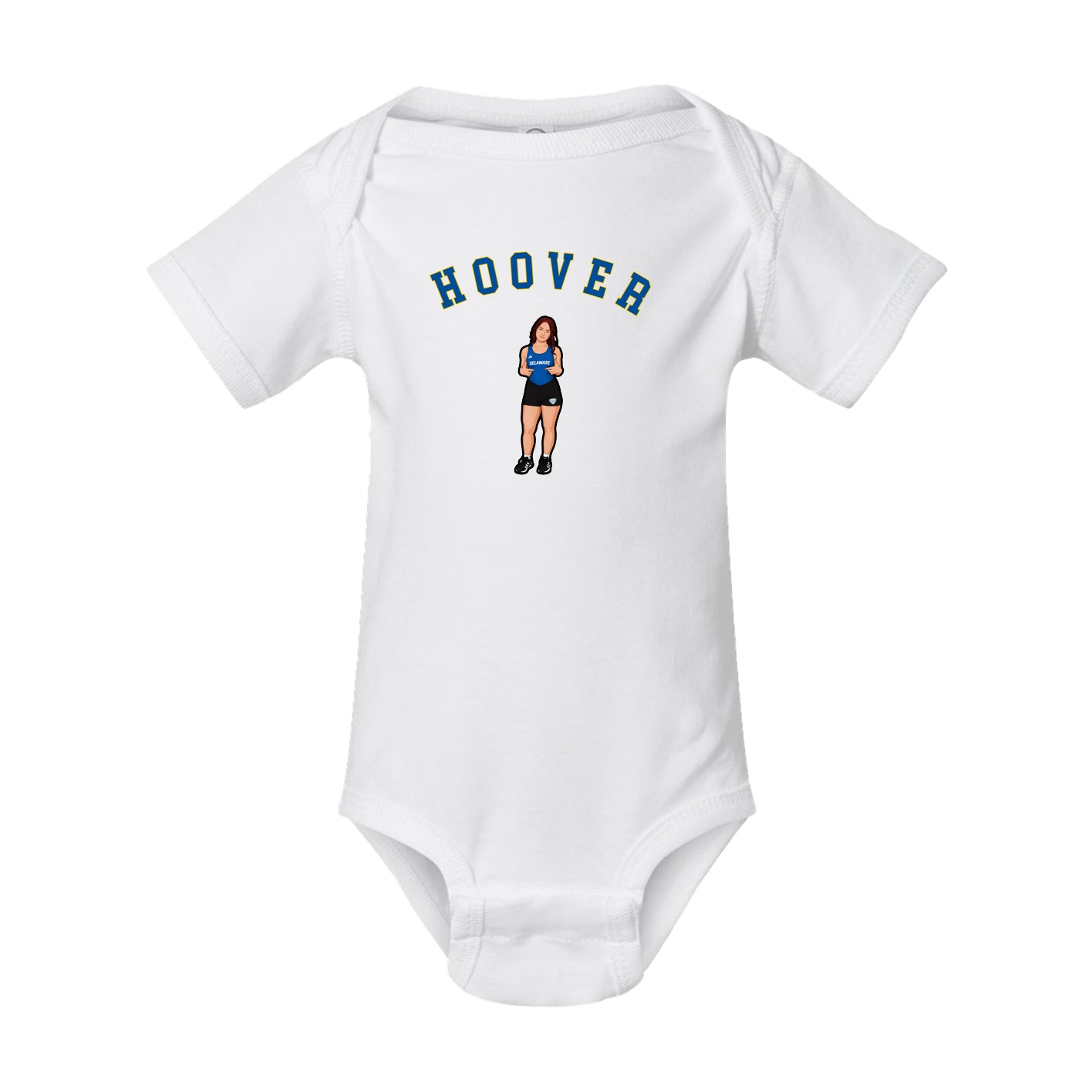 Baby Onesie — Shirsey Arch in White