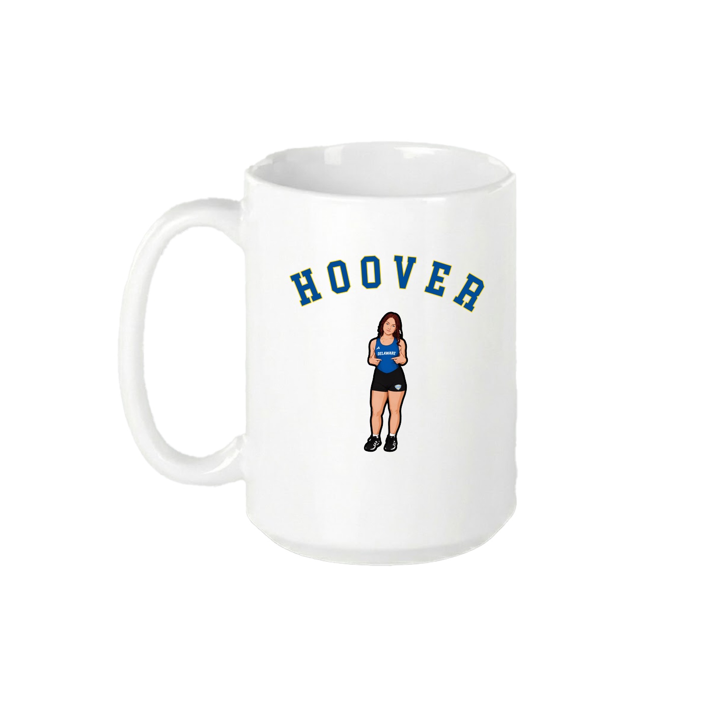 15oz Coffee Mug — Shirsey Arch in White