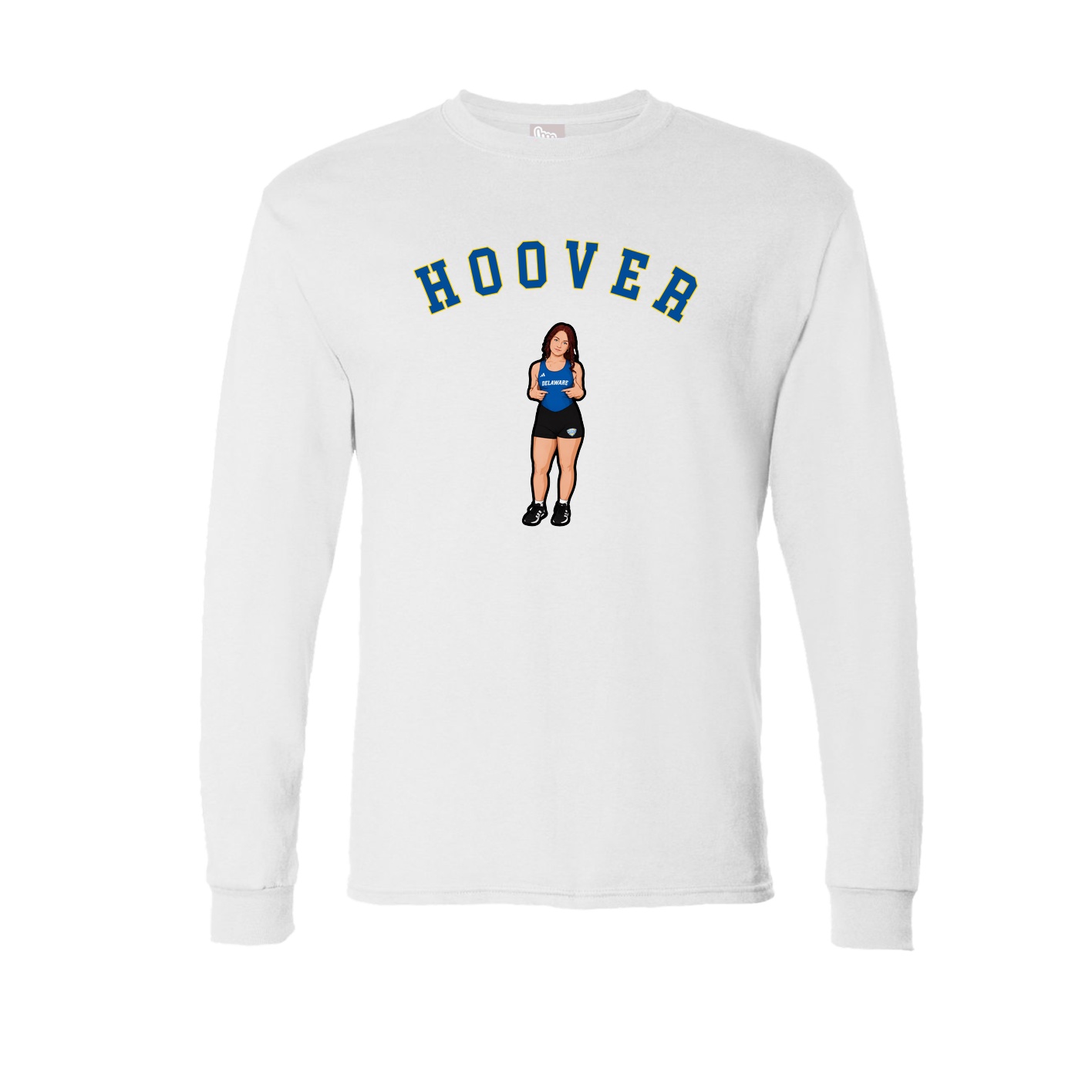 Long Sleeve Tee — Shirsey Arch in White