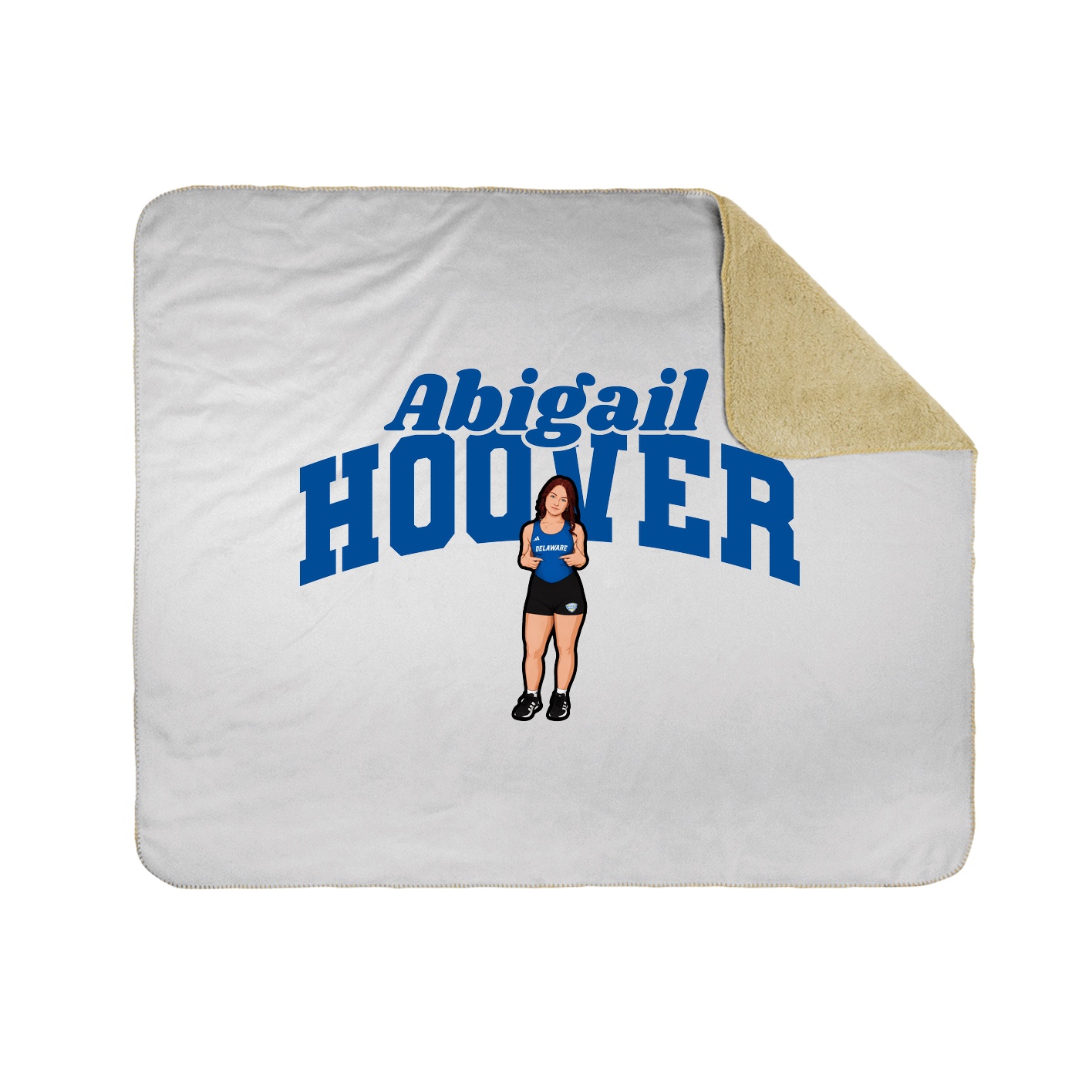 Throw Blanket — Signature Arch in White