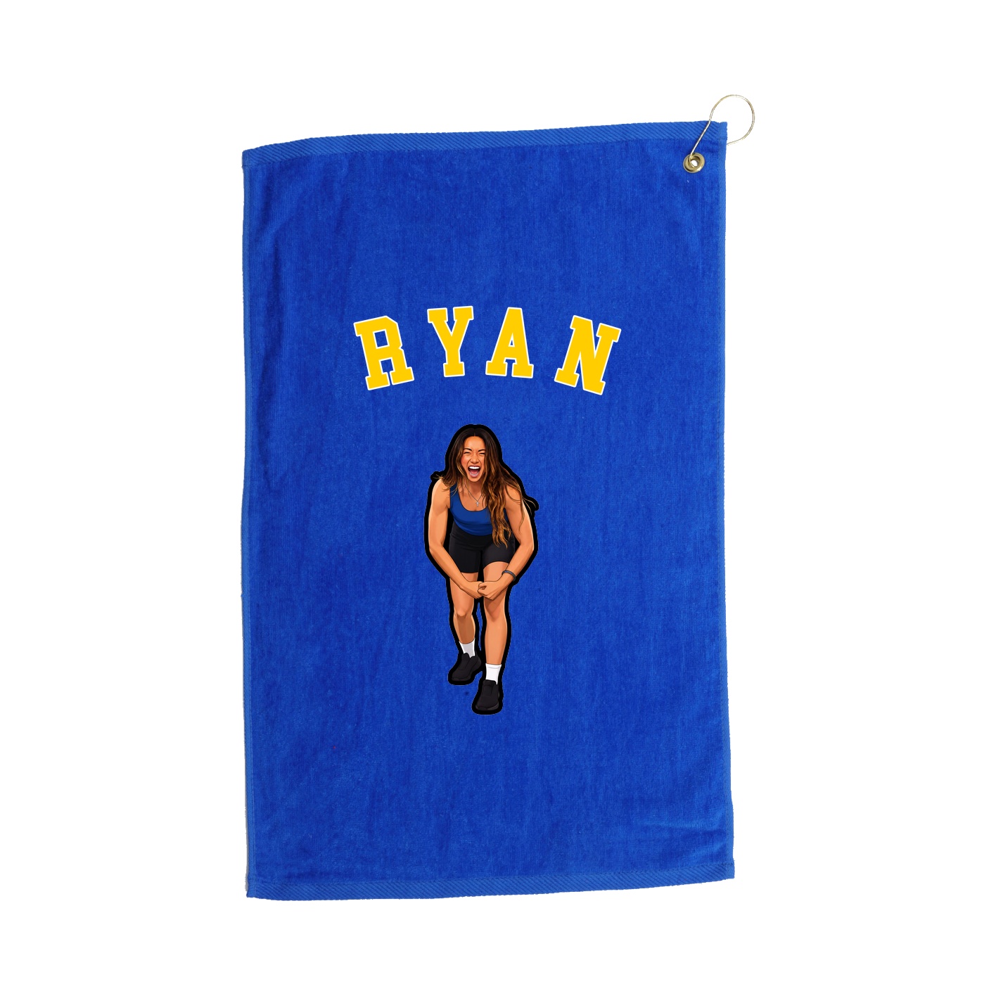 Golf Towel — Shirsey Arch in Royal