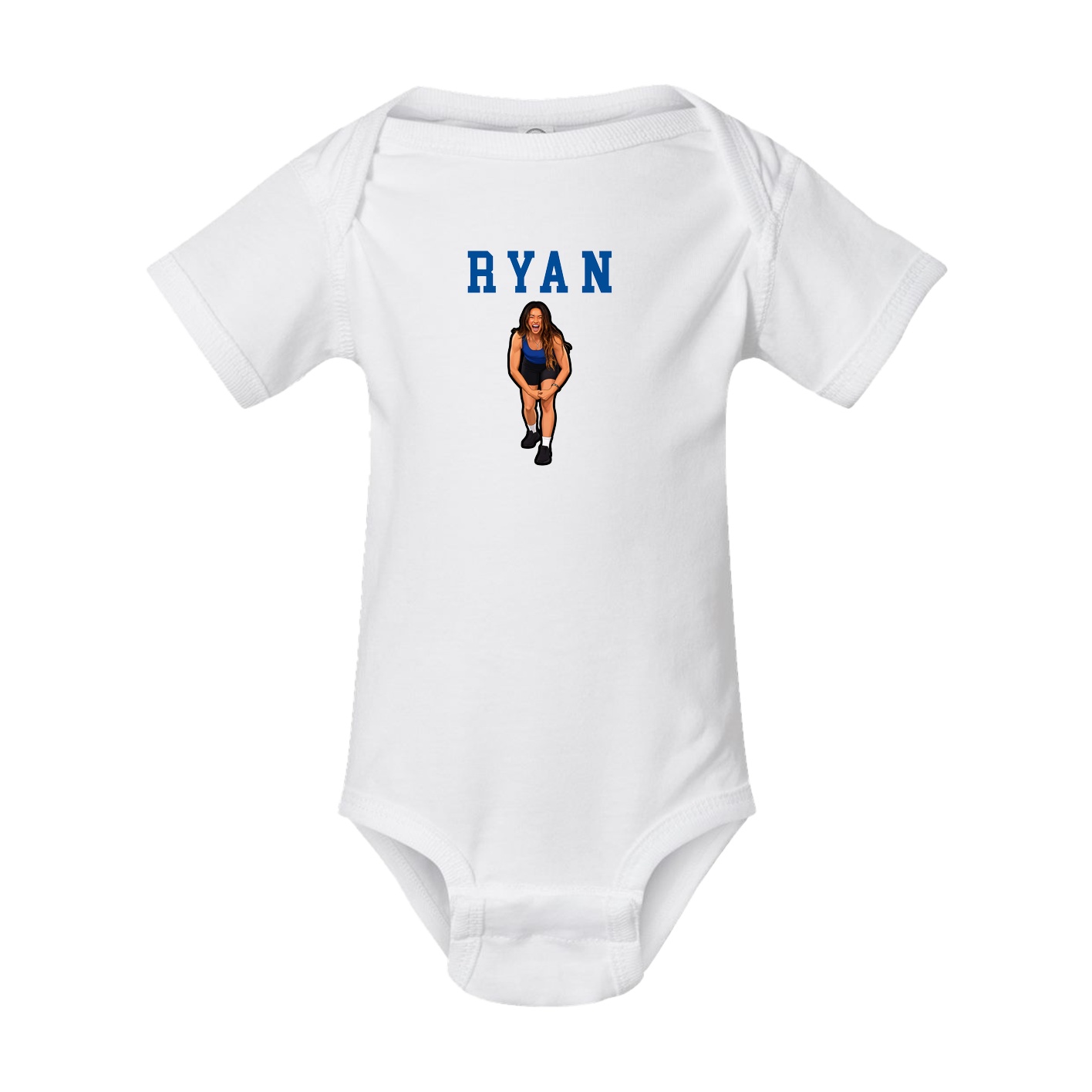 Baby Onesie — Shirsey in White