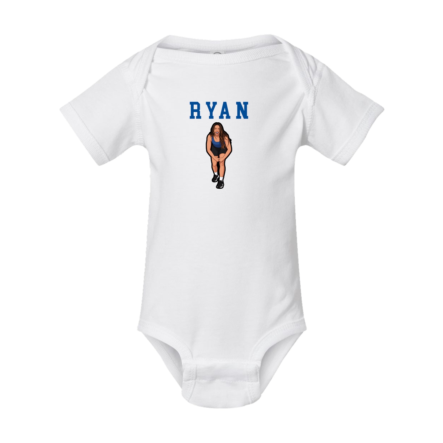 Baby Onesie — Shirsey in White