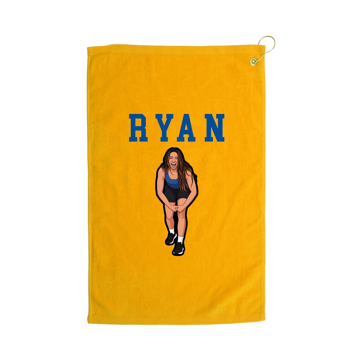 Golf Towel — Shirsey in Gold
