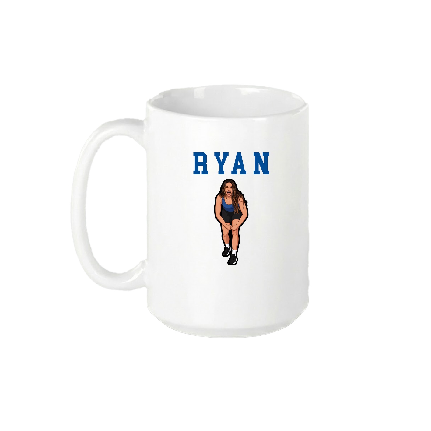 15oz Coffee Mug — Shirsey in White