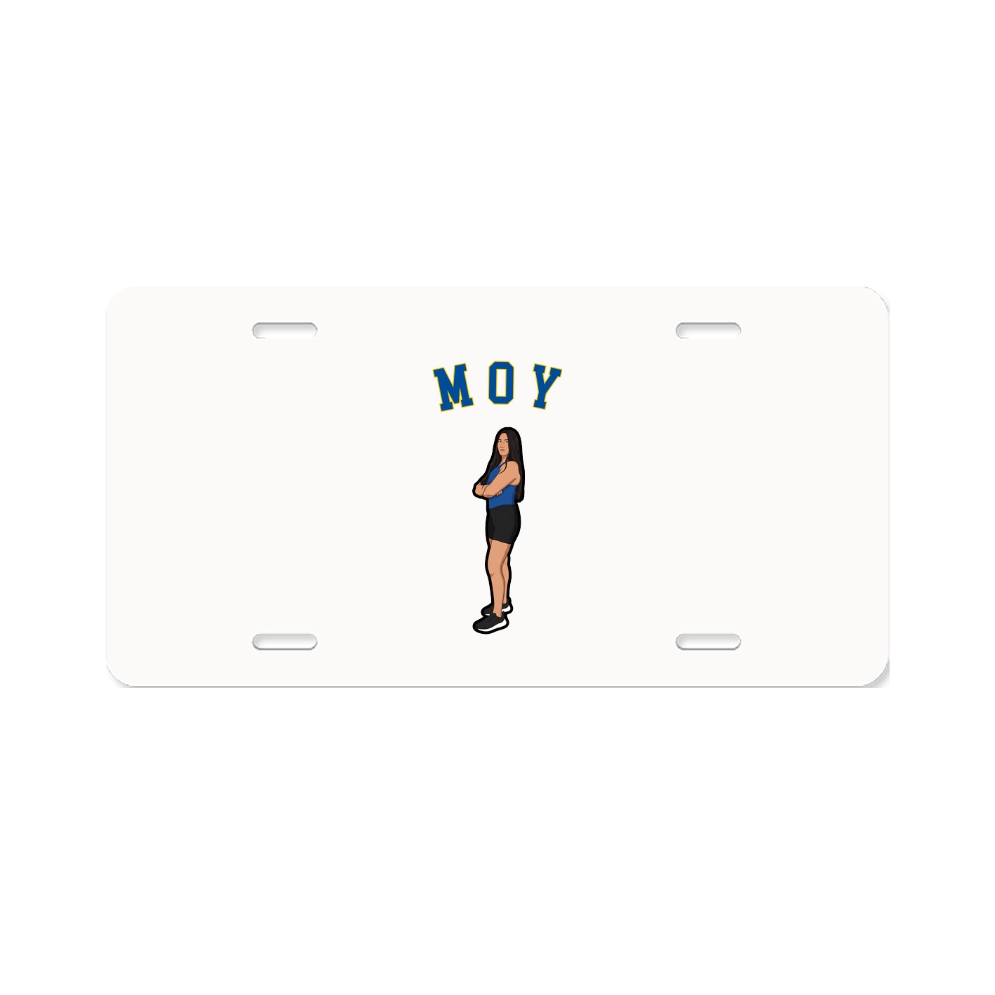 License Plate — Shirsey Arch in Classic