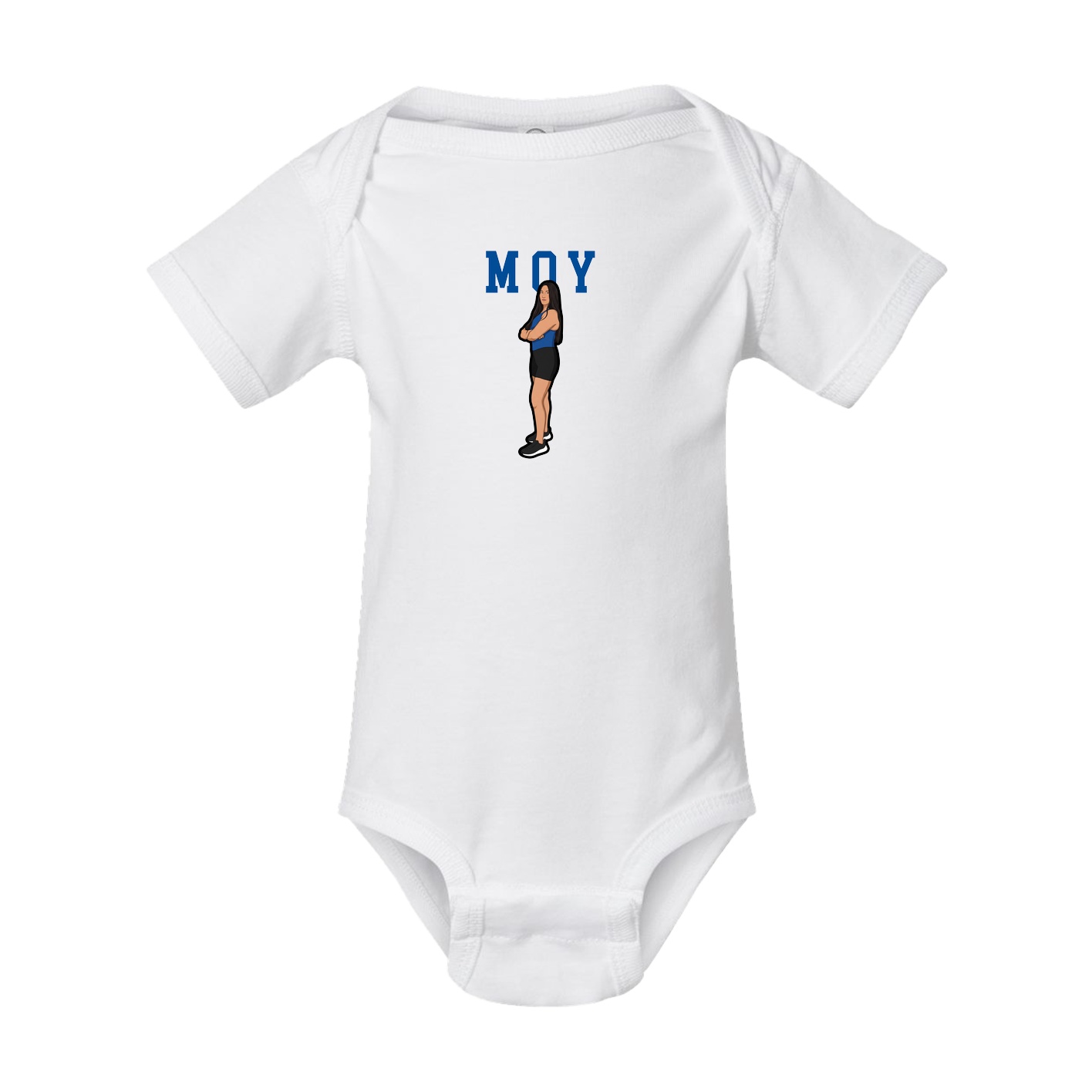 Baby Onesie — Shirsey in White
