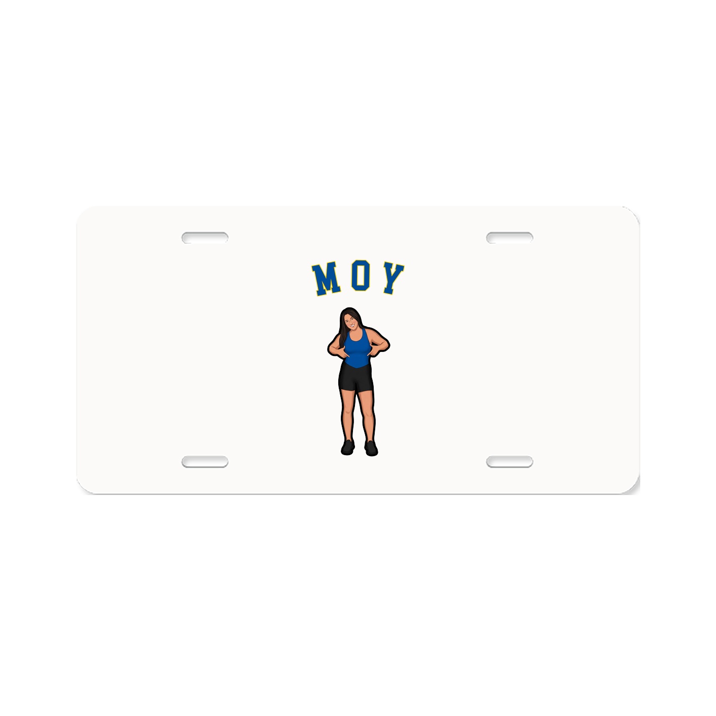 License Plate — Shirsey Arch in Classic
