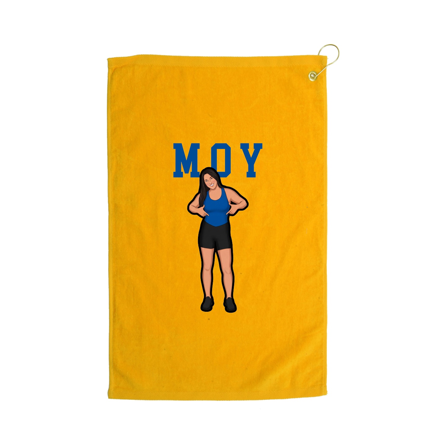 Golf Towel — Shirsey in Gold