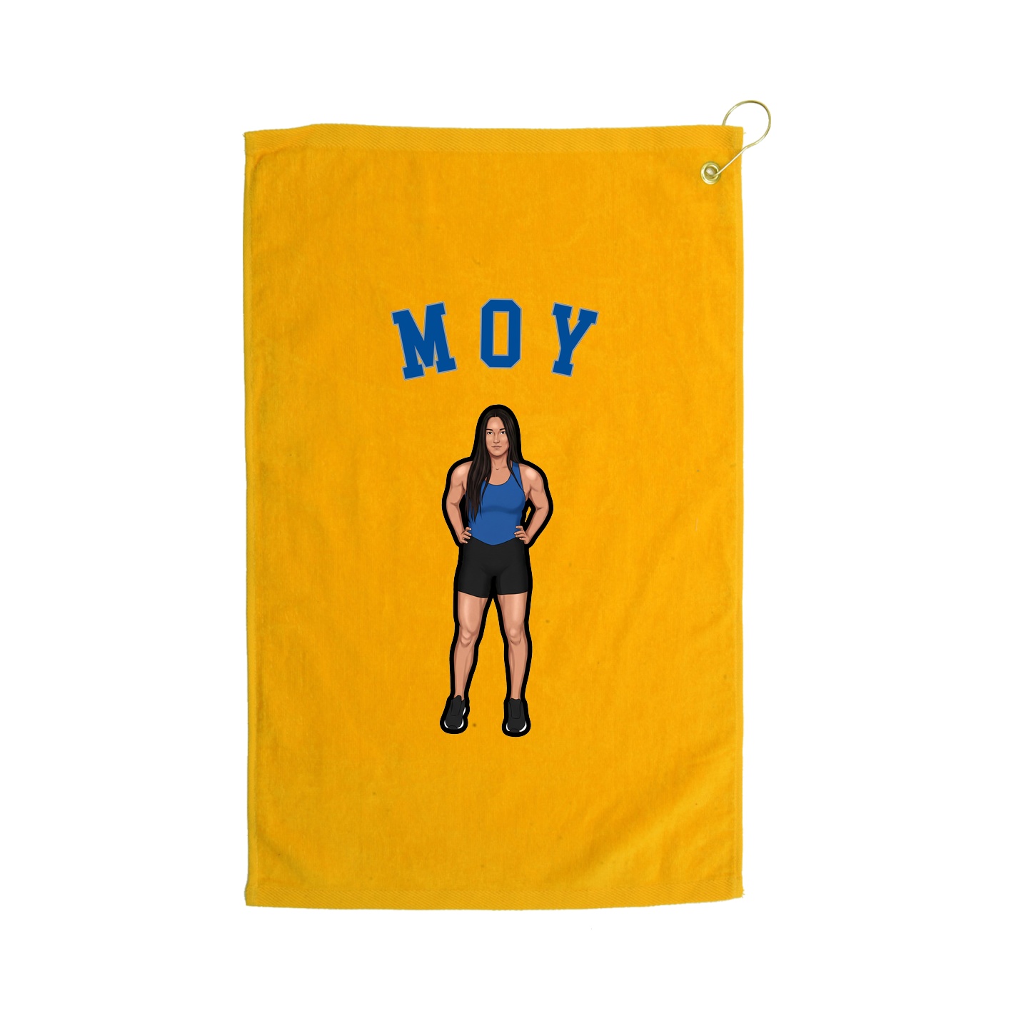 Golf Towel — Shirsey Arch in Gold