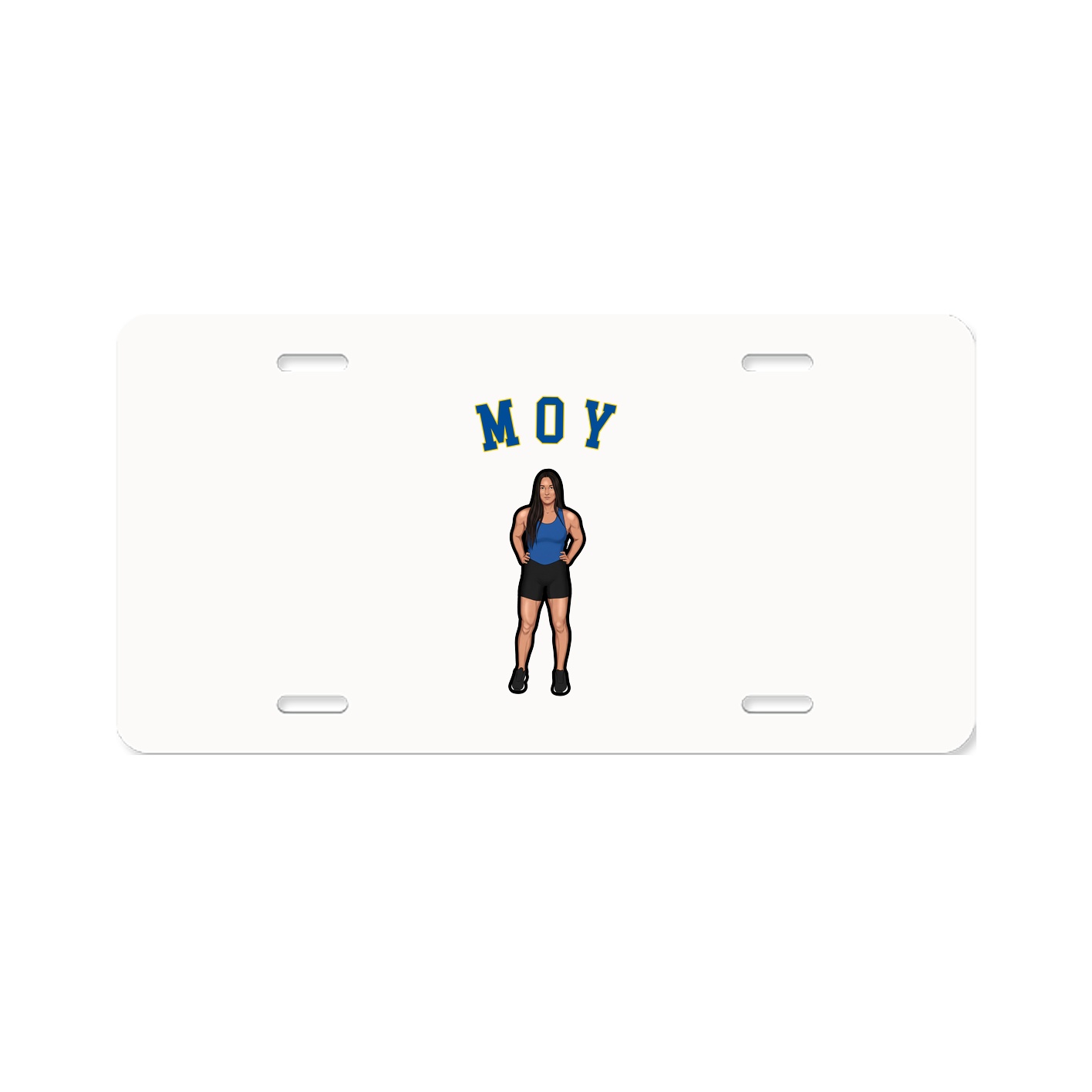 License Plate — Shirsey Arch in Classic