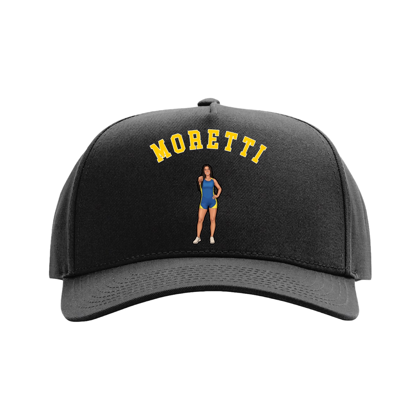 Full Fabric Five-Panel Champ Cap