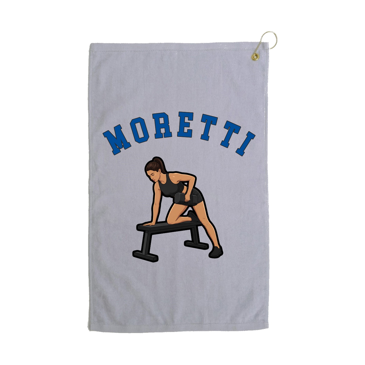 Golf Towel — Shirsey Arch in Grey
