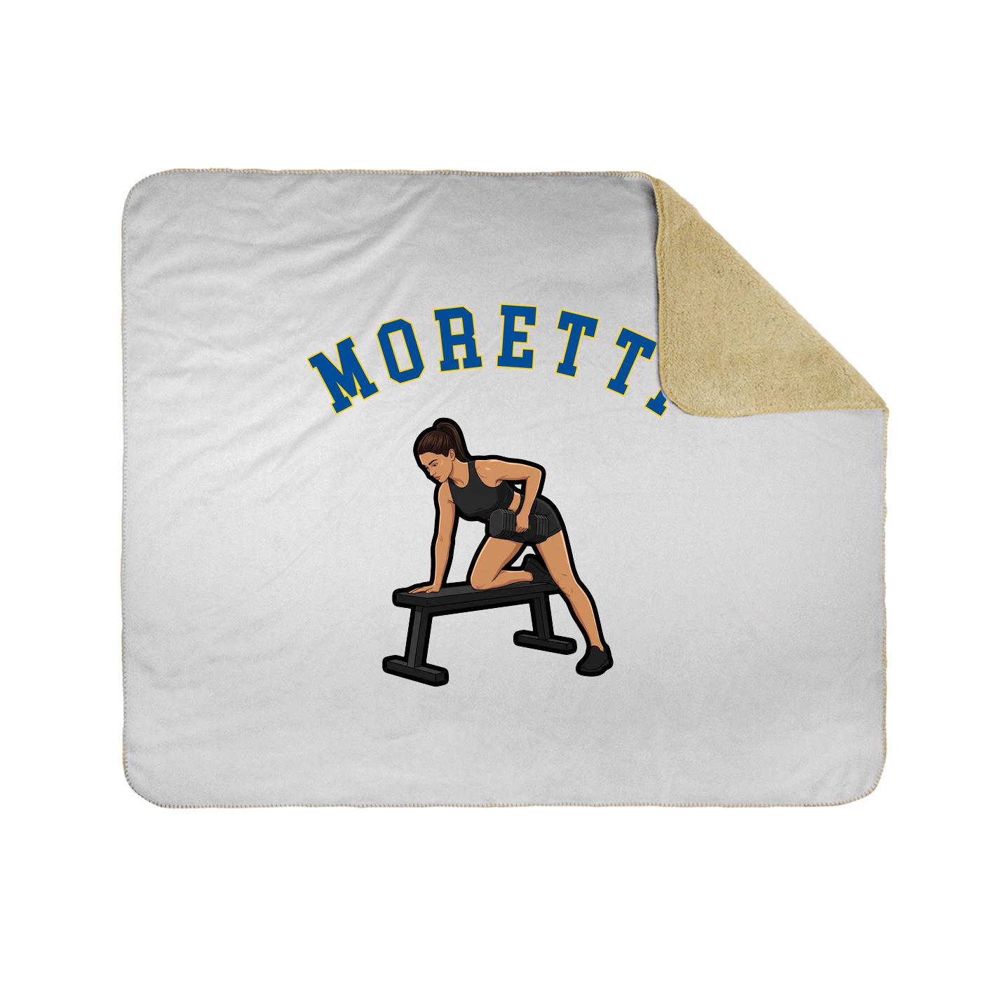 Throw Blanket — Shirsey Arch in White