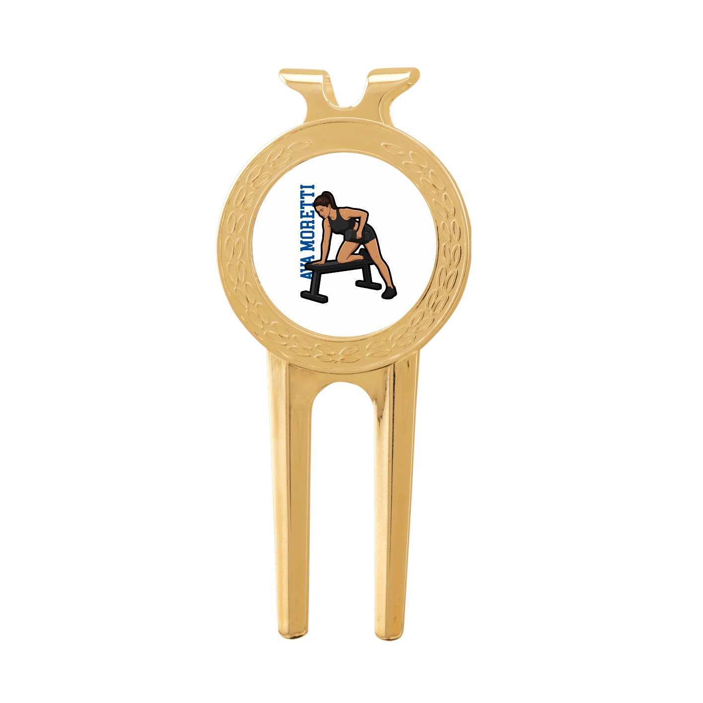 Divot Tool with Ball Marker — Name Vertical in Classic
