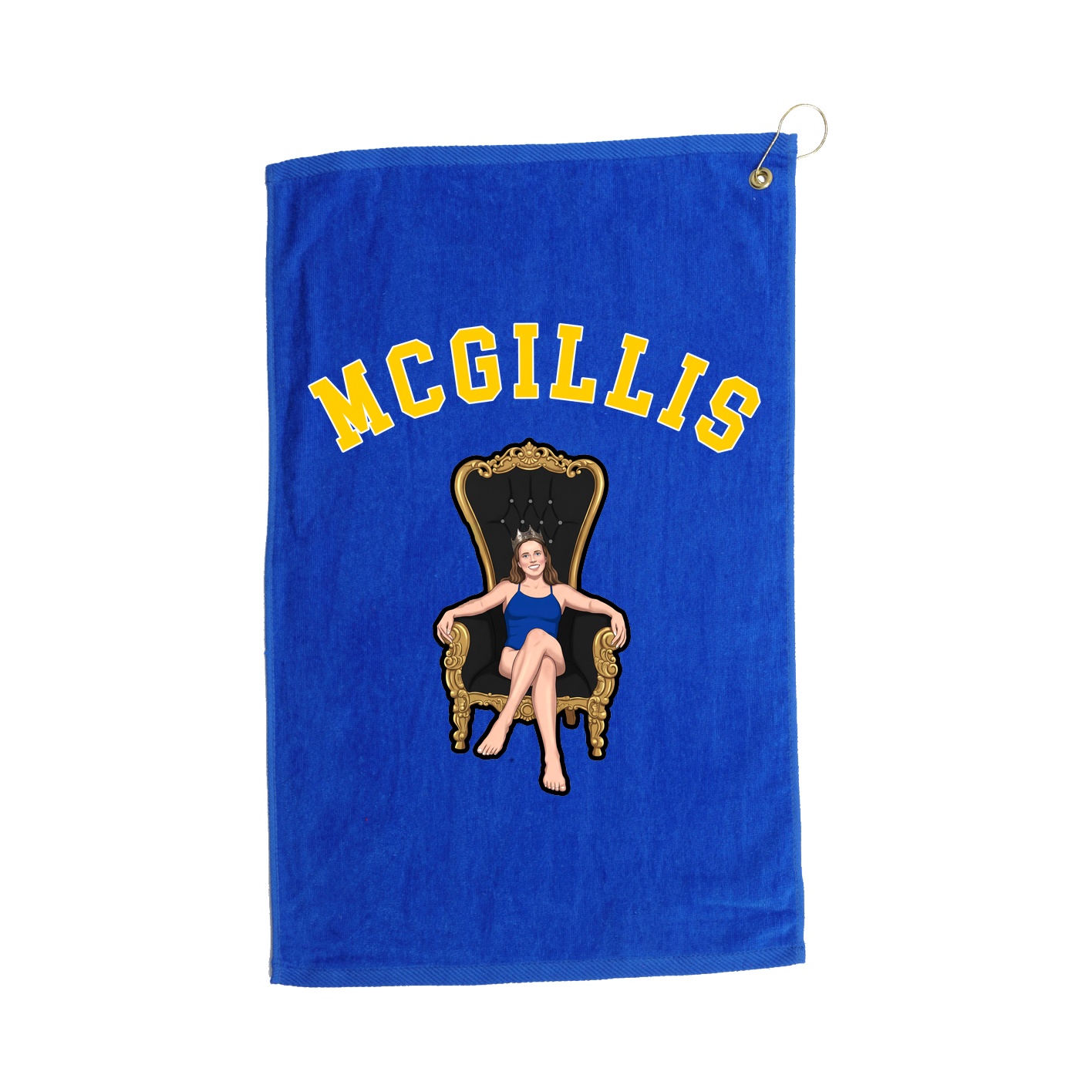 Golf Towel — Shirsey Arch in Royal