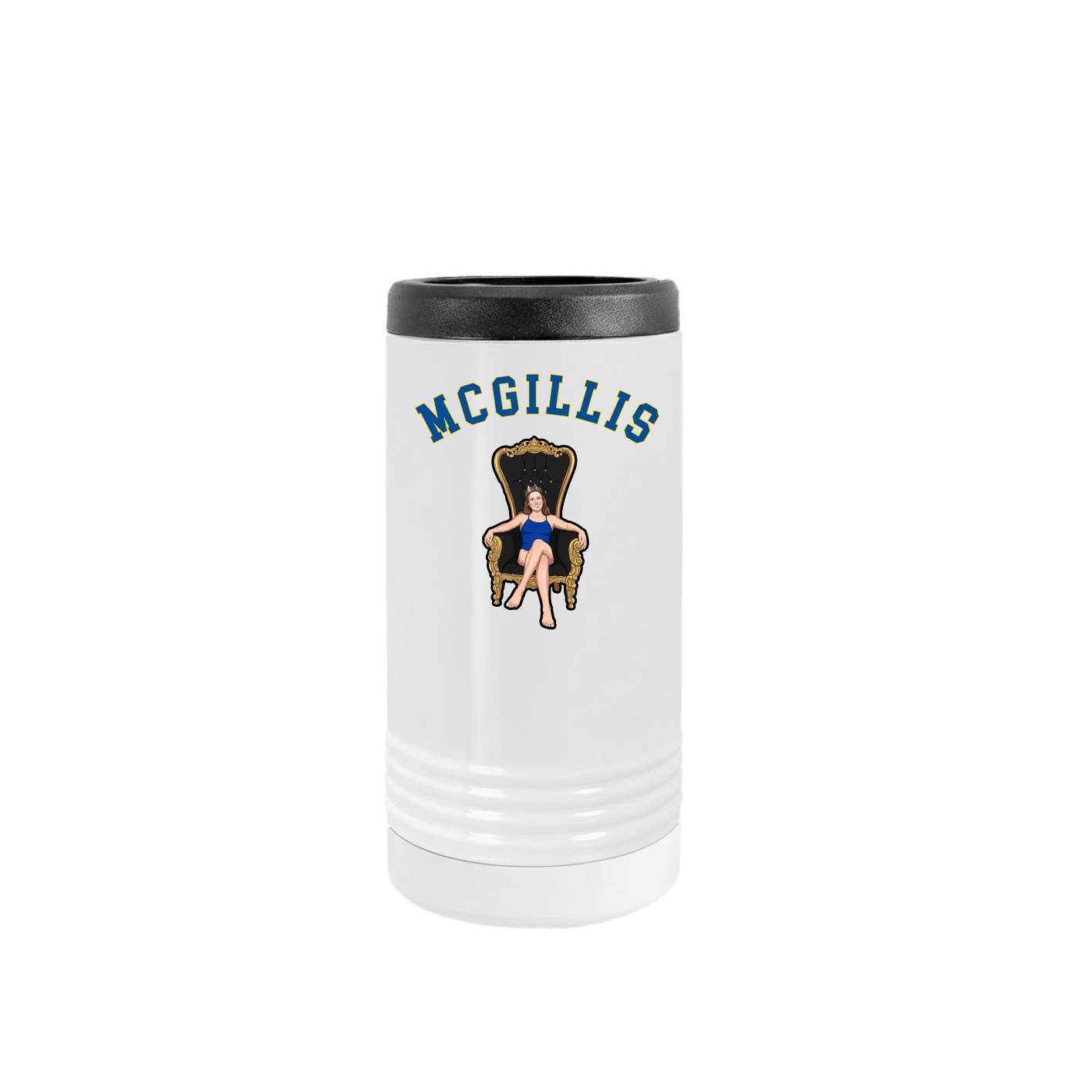 Slim Beverage Holder — Shirsey Arch in White