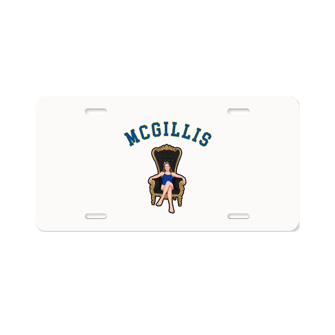License Plate — Shirsey Arch in Classic