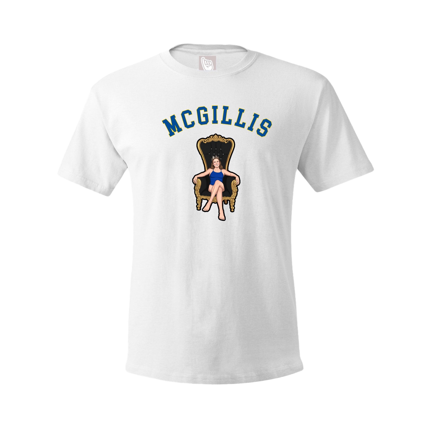 Tee — Shirsey Arch in White