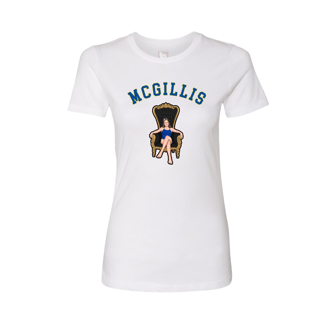 Womens Tee — Shirsey Arch in White