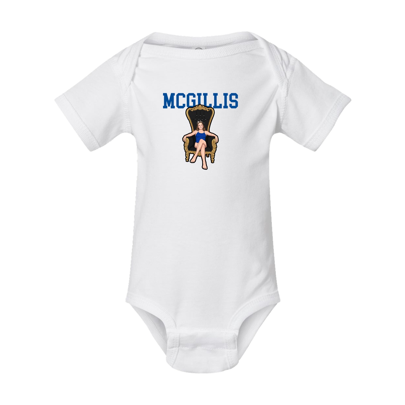 Baby Onesie — Shirsey in White