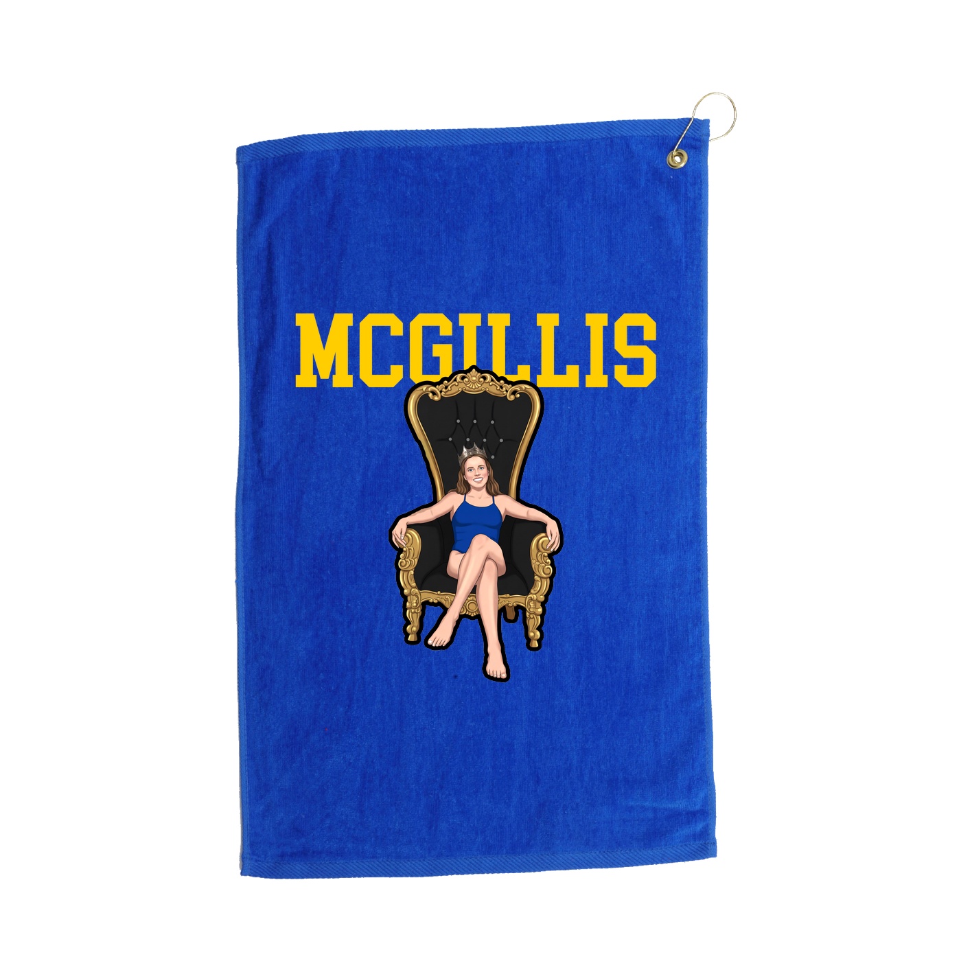 Golf Towel — Shirsey in Royal