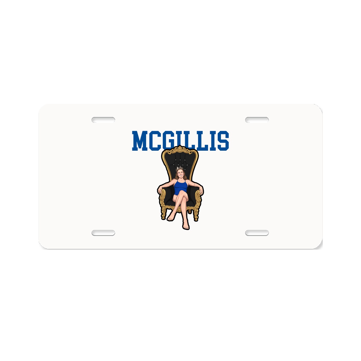 License Plate — Shirsey in Classic