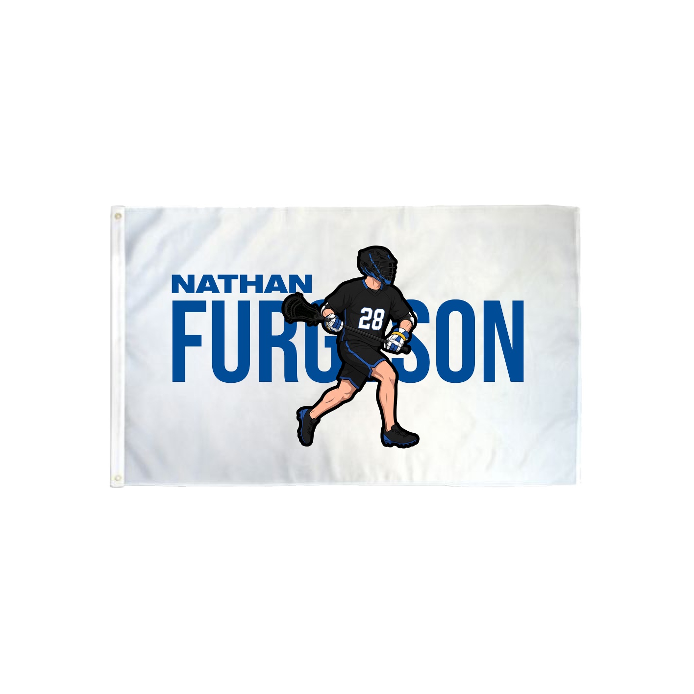 3x5 Flag — Player Name in Classic