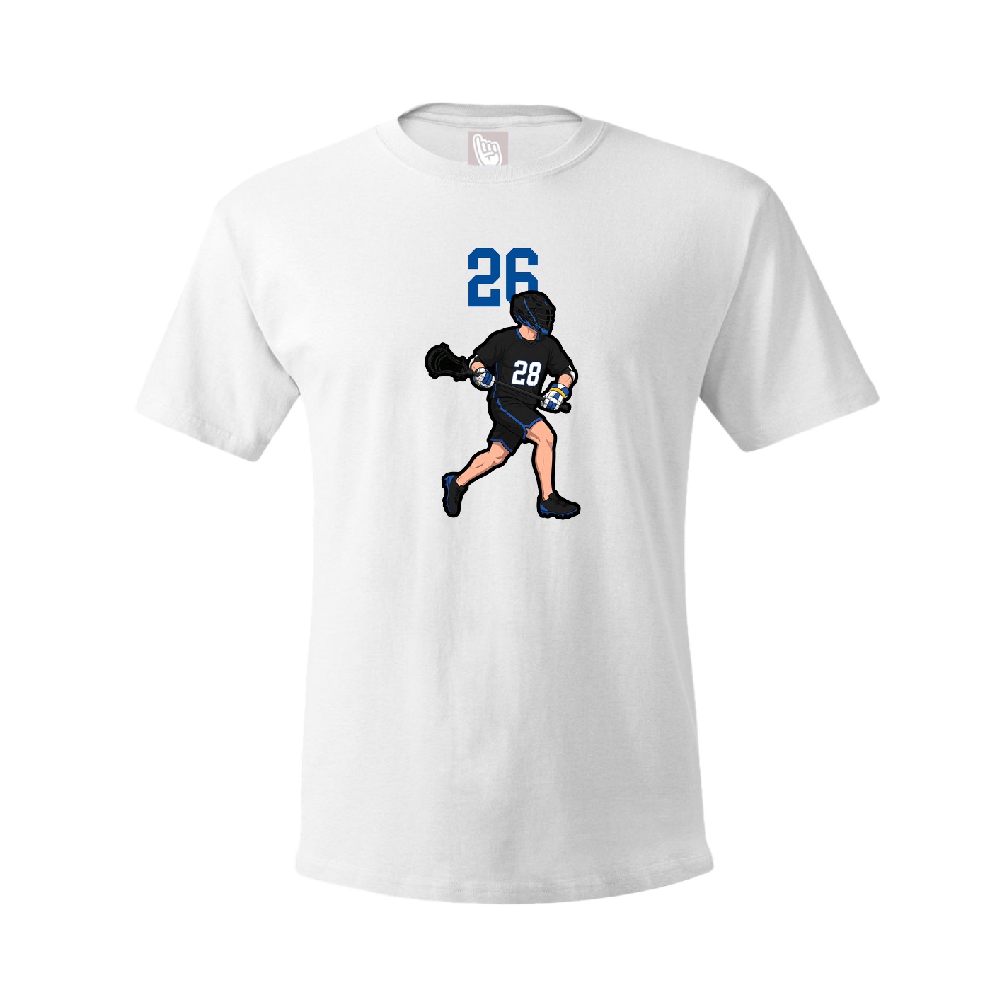 Tee — Number Top in White