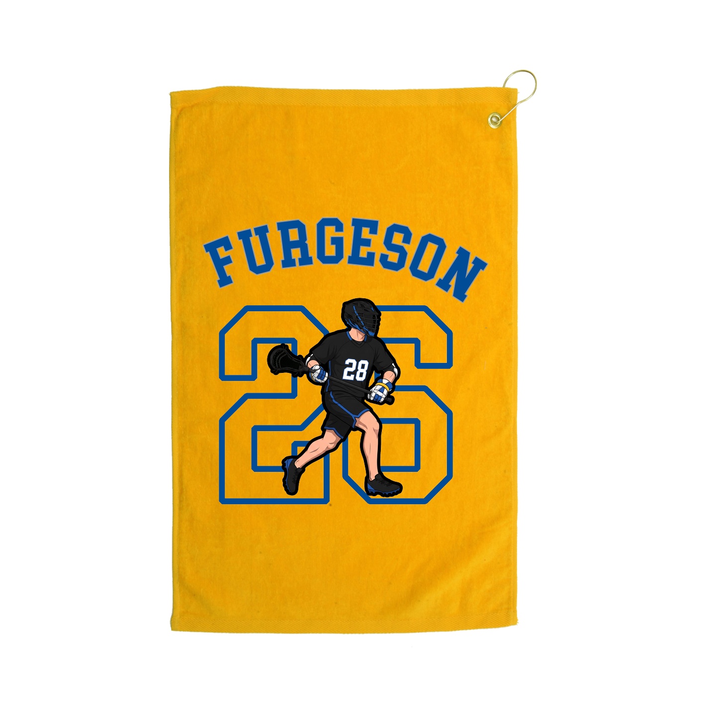Golf Towel — Shirsey Arch in Gold