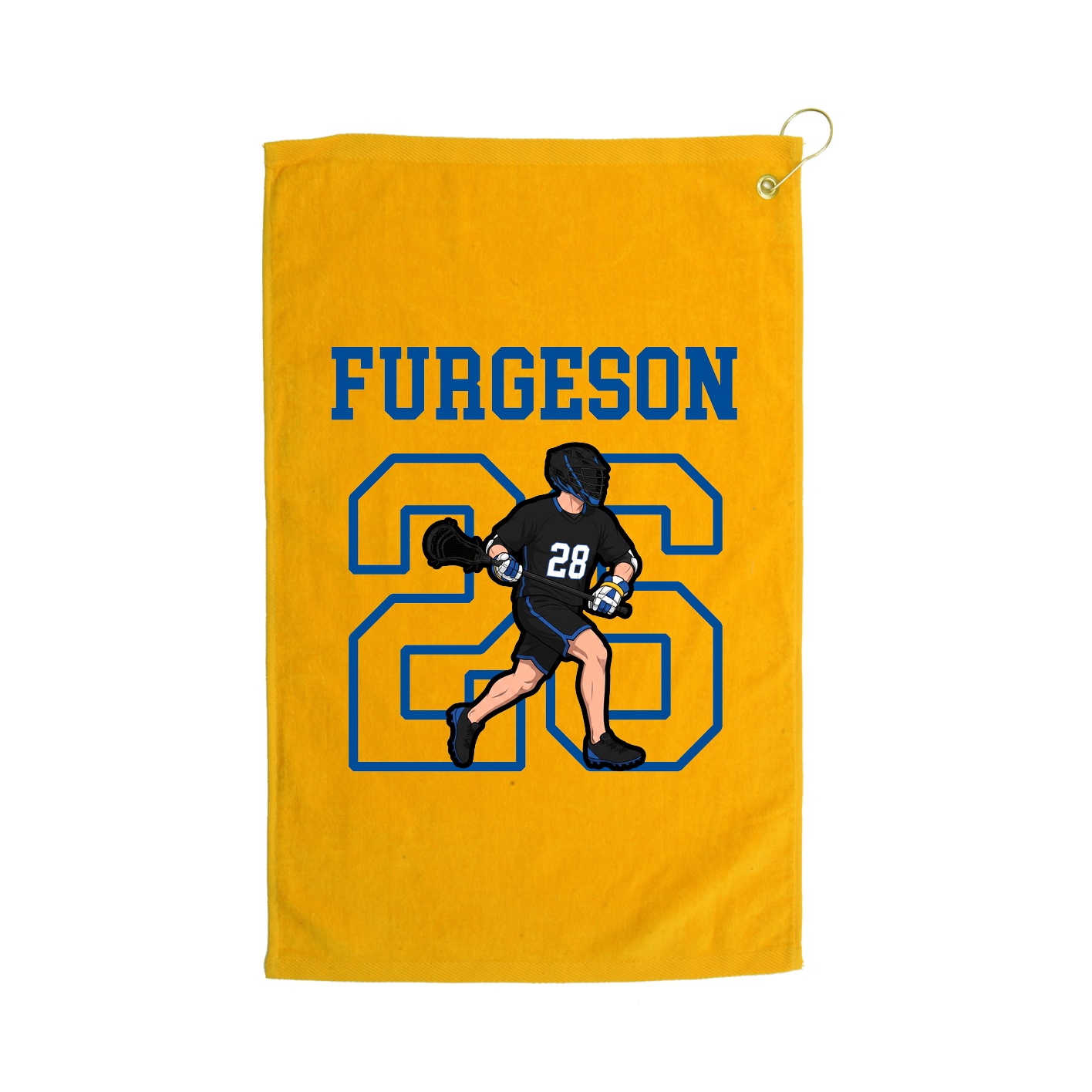 Golf Towel — Shirsey in Gold