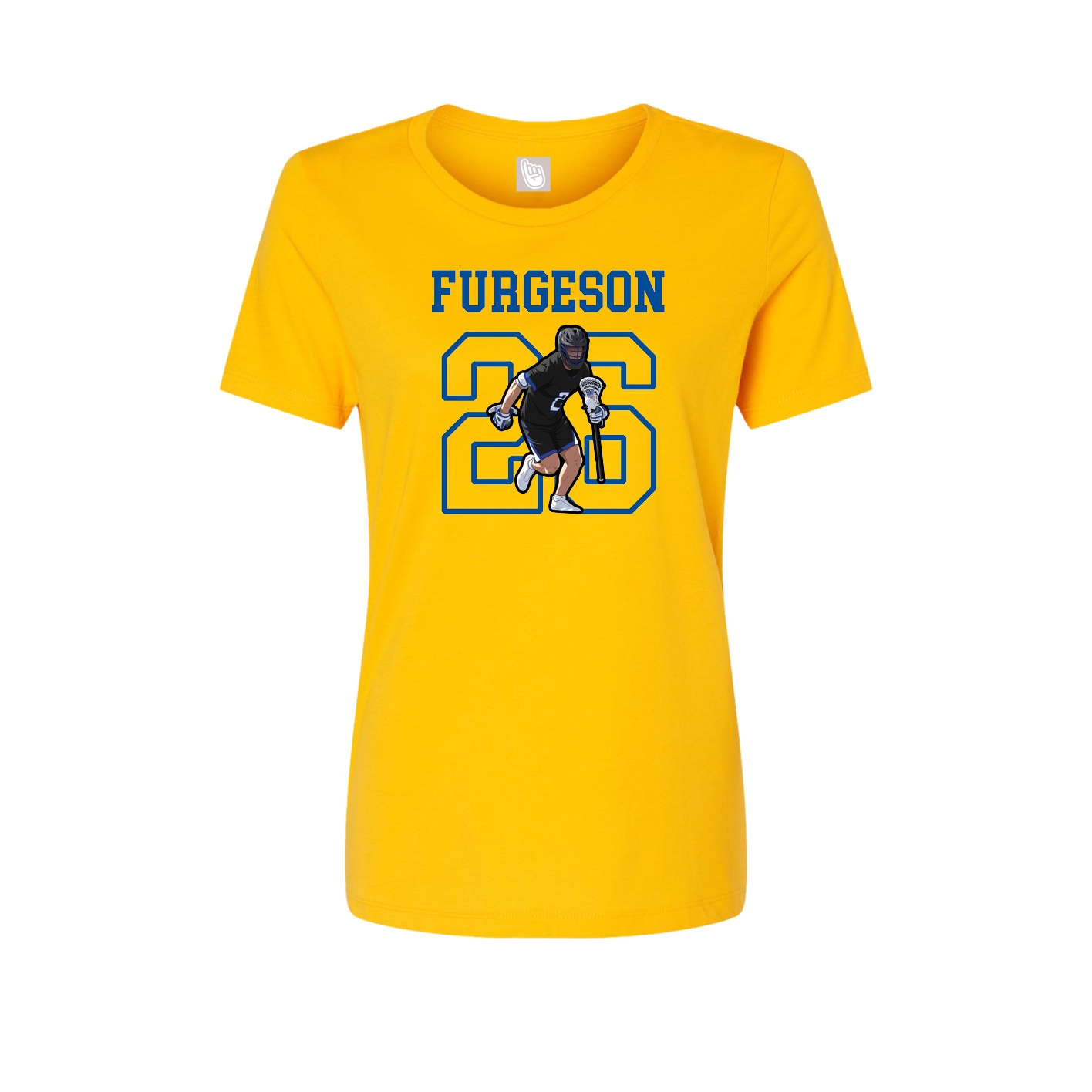 Fitted Women's Tee — Shirsey in Gold