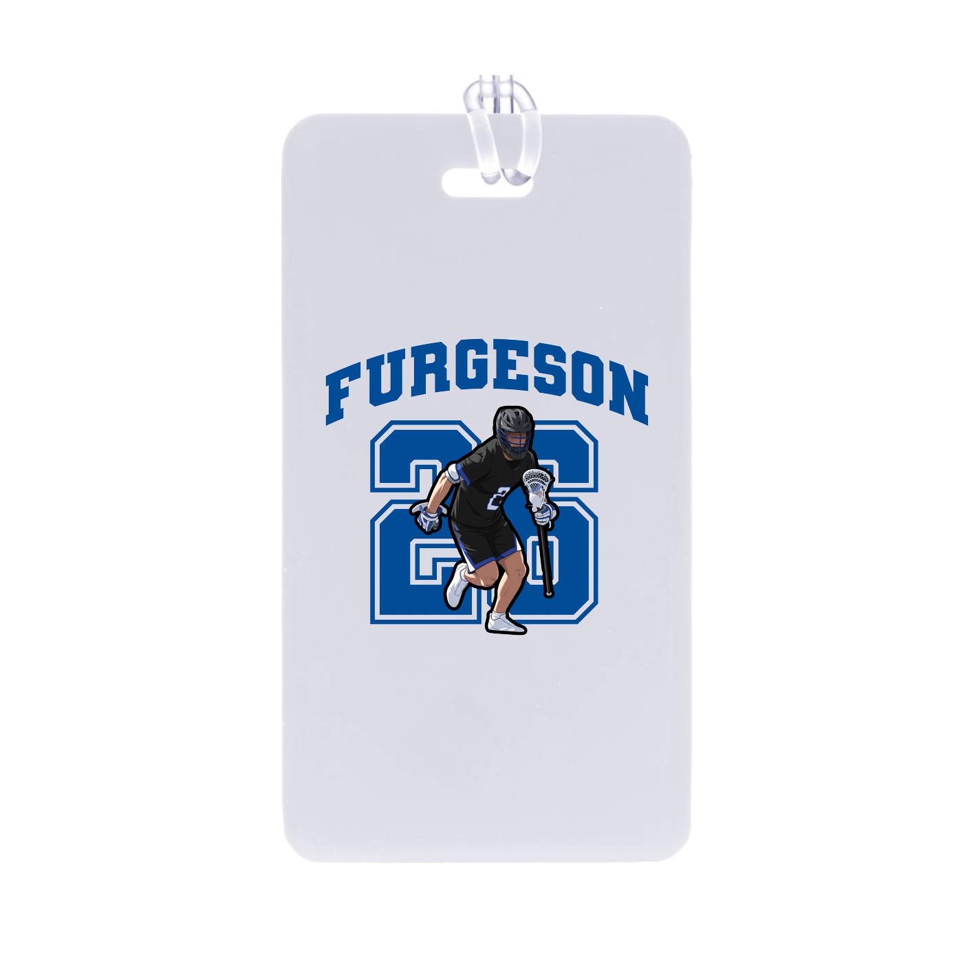 Bag Tag — Number in Classic