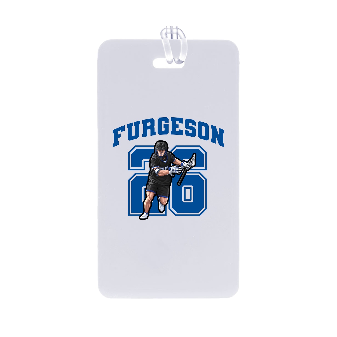 Bag Tag — Number in Classic